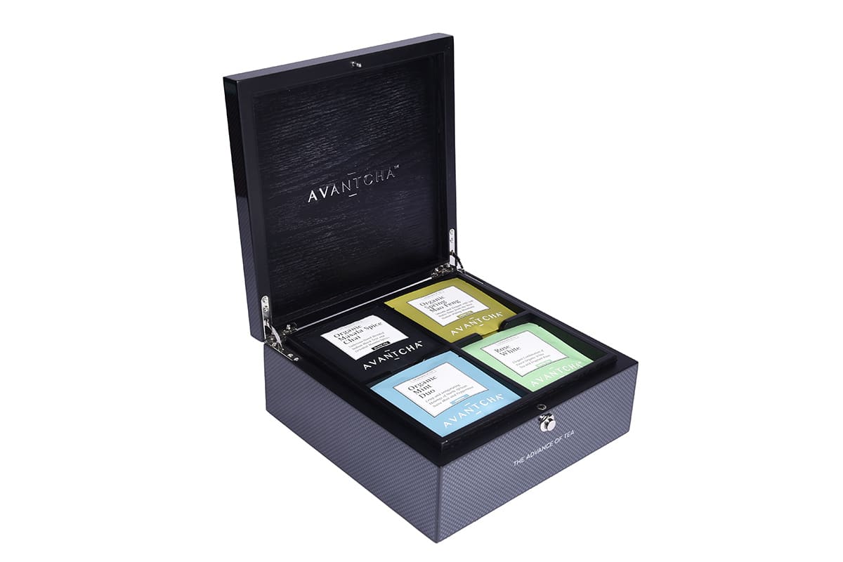 Tea Humidor Black AVANTCHA