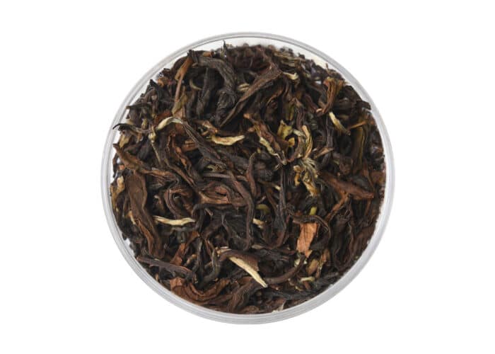 Organic Darjeeling Autumn Burgundy Tea - a third flush black tea