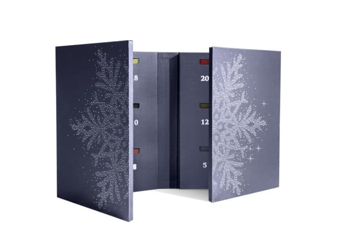 Christmas teabag advent calendar